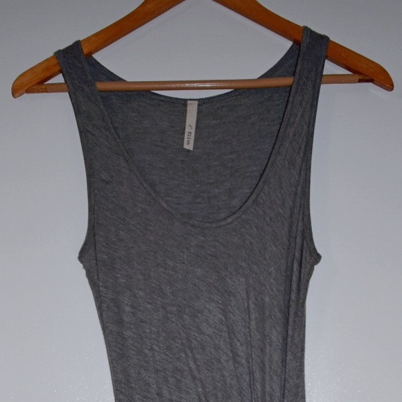 Grey Knotted Maxi Dress - Picture 2 of 4